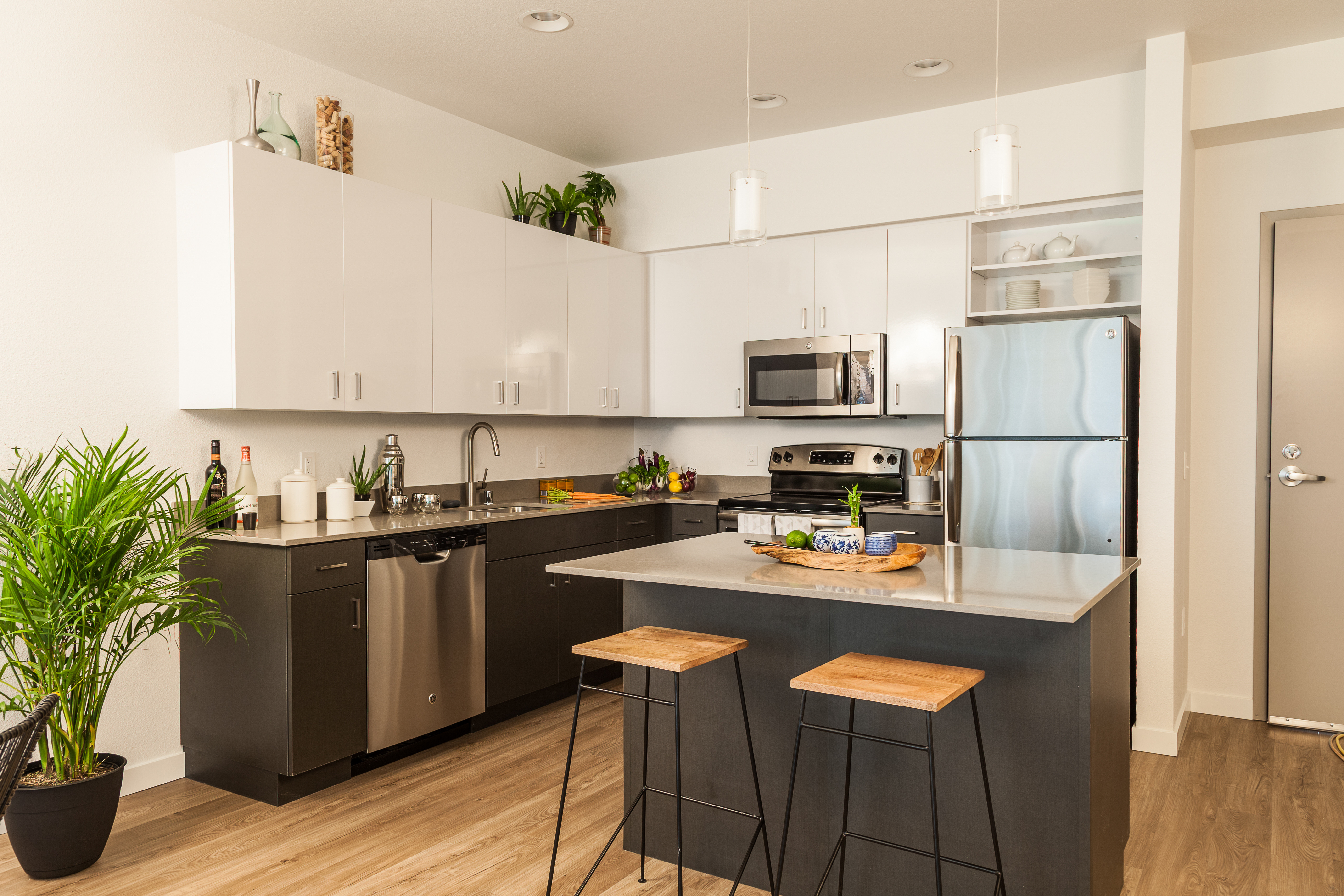 Clean kitchen